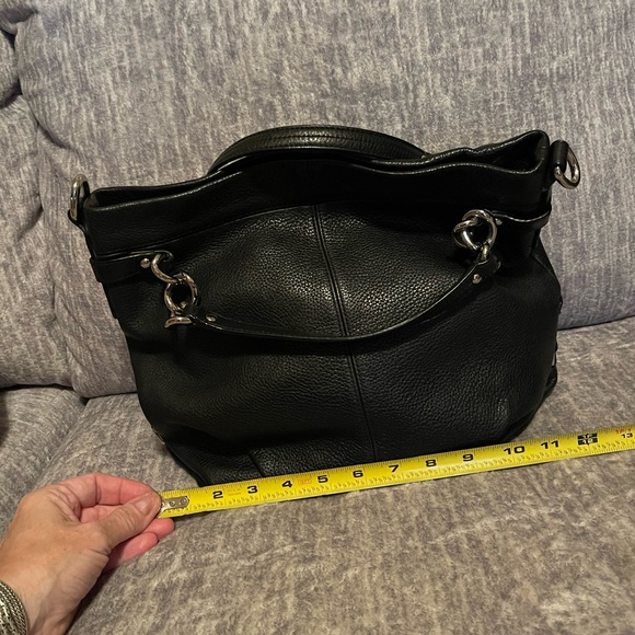 Coach in black pebble leather - Picture 3 of 16